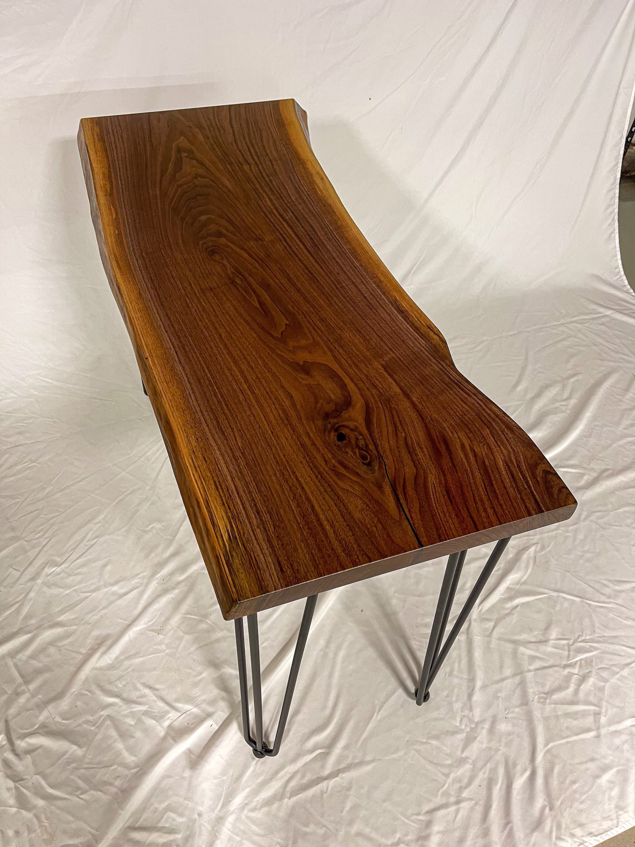 Console table - top view