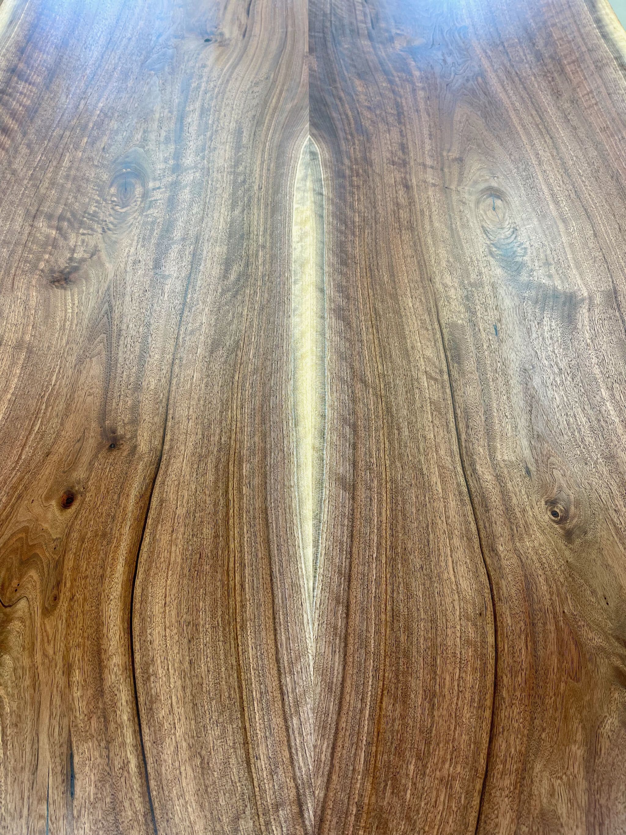 Dining table - bench detail