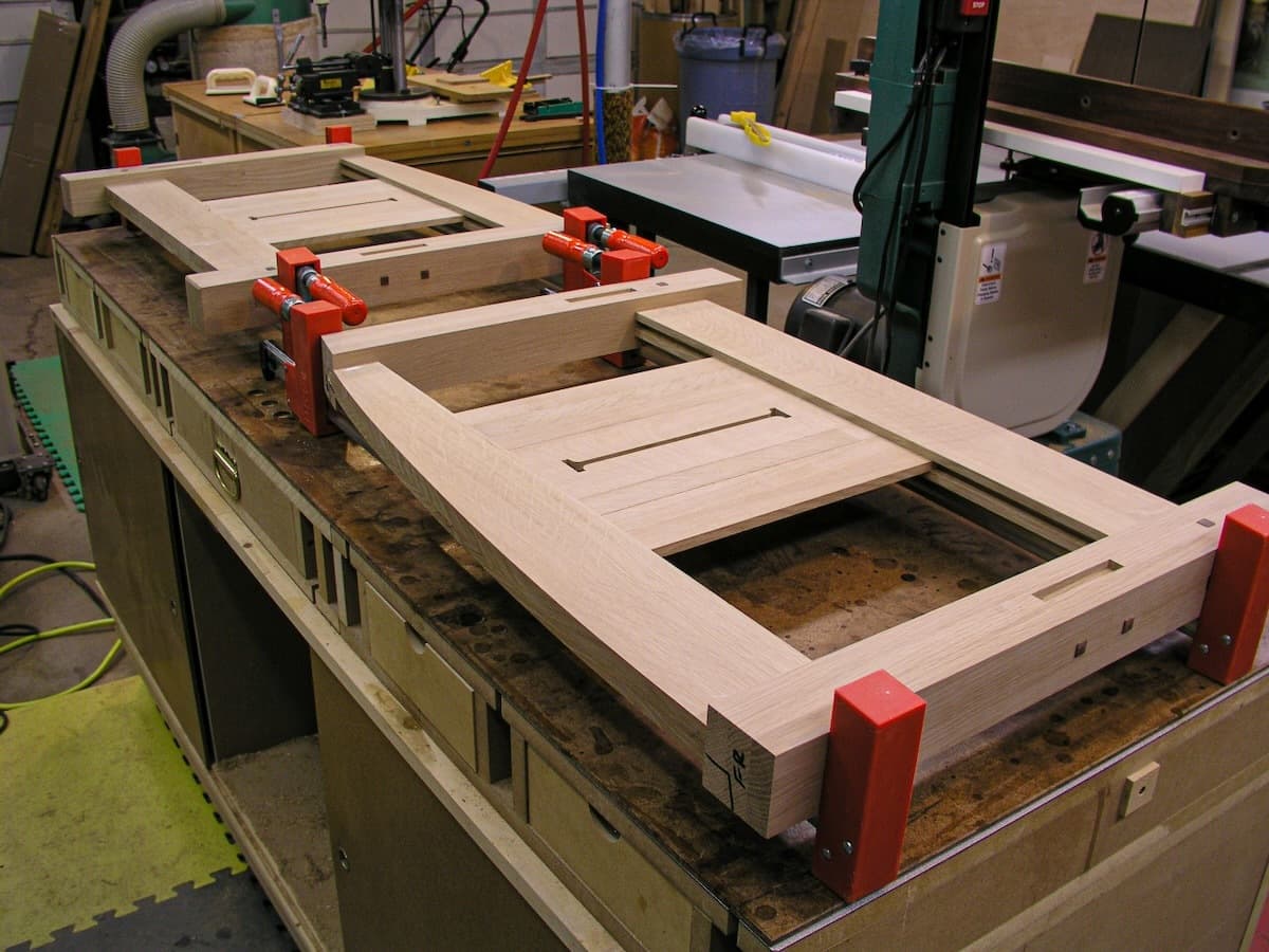 Morris chair - arm detail