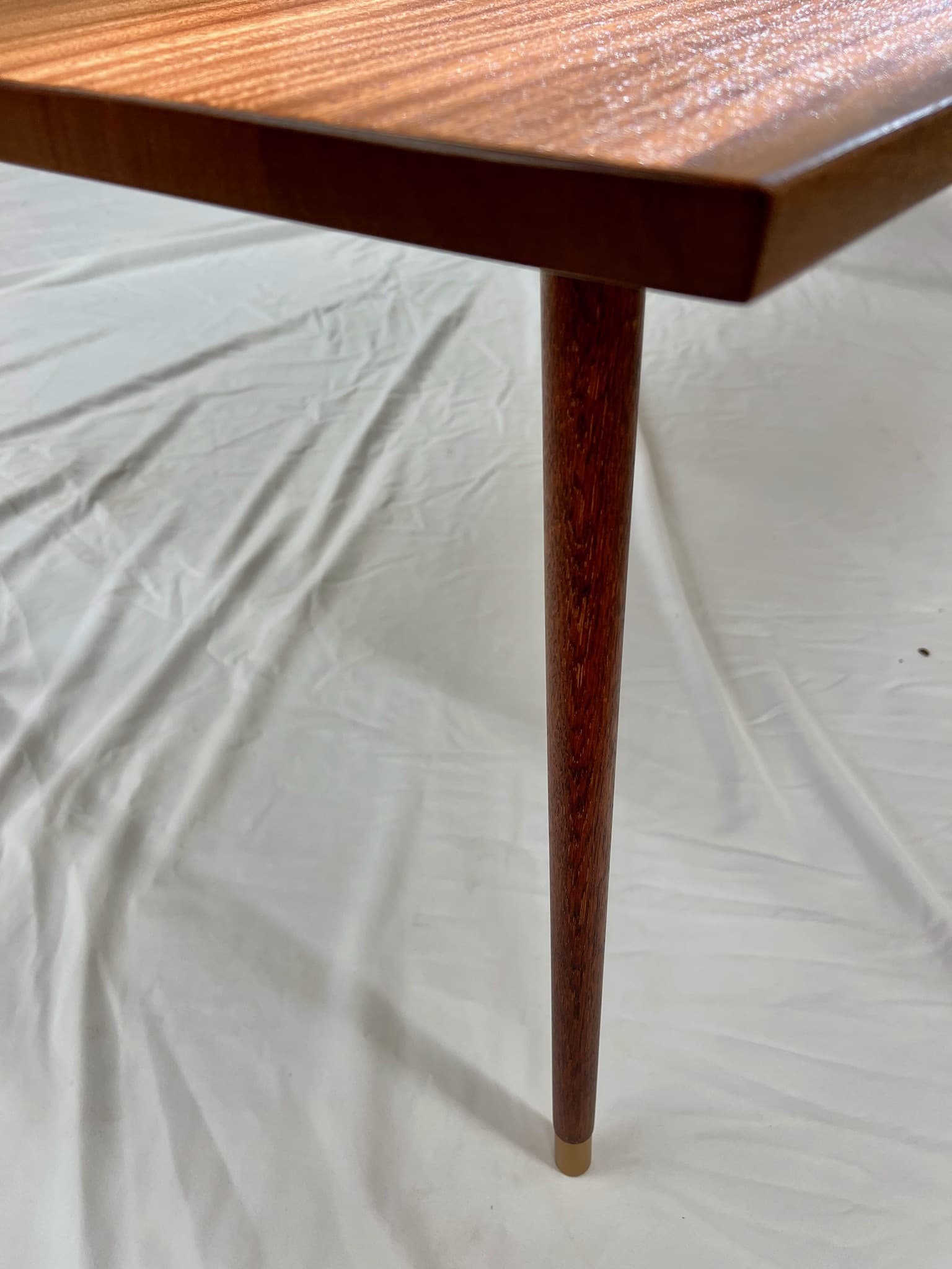 Sapele table - full view