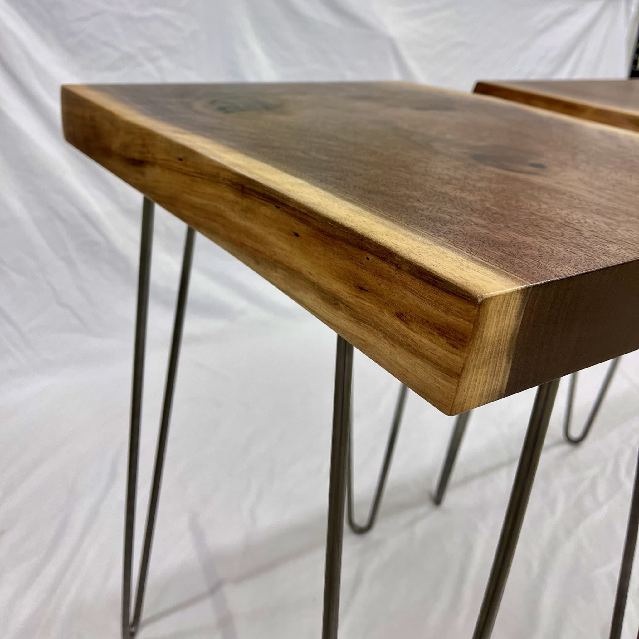 End tables - edge detail