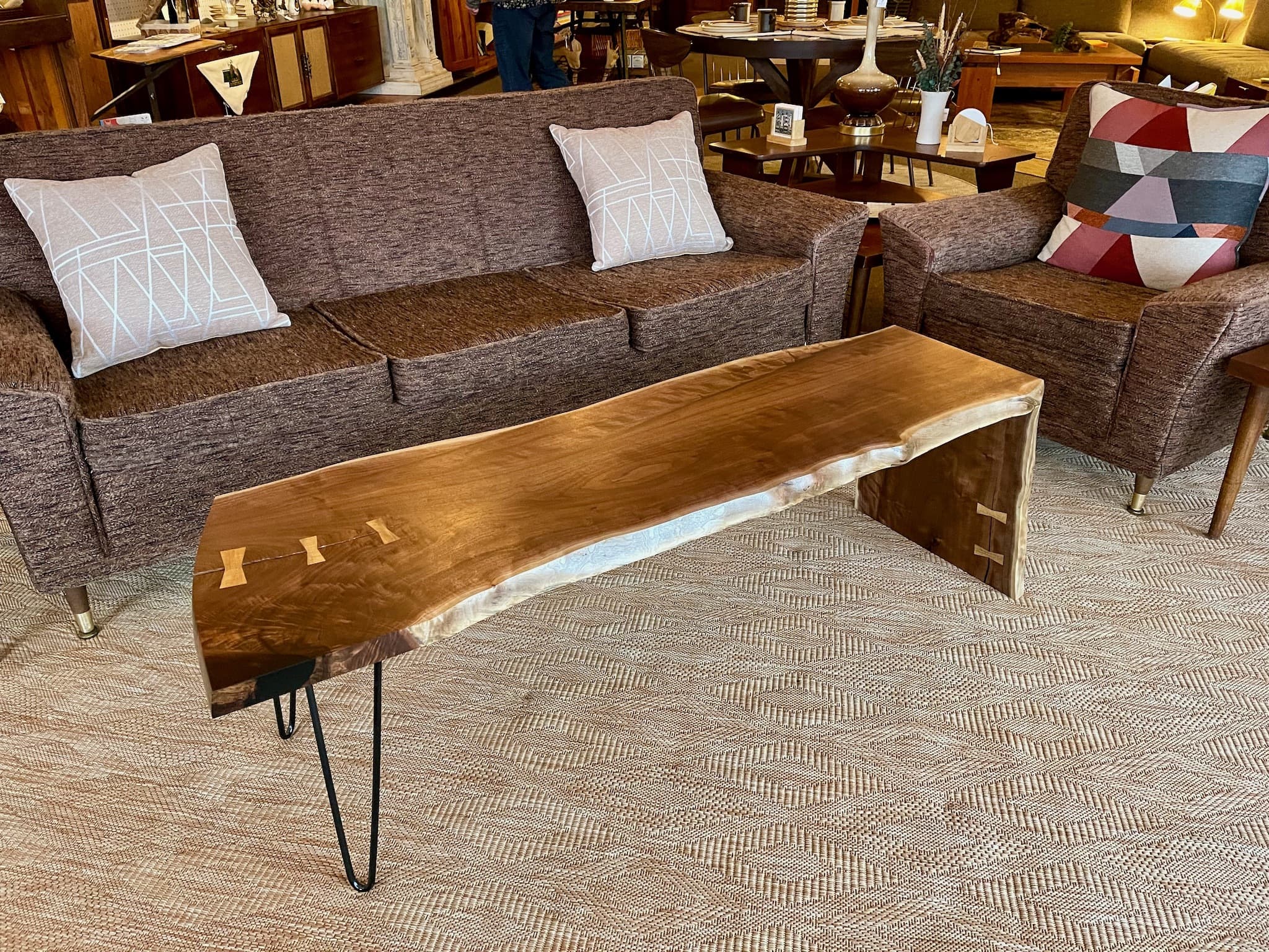 Waterfall table - display view